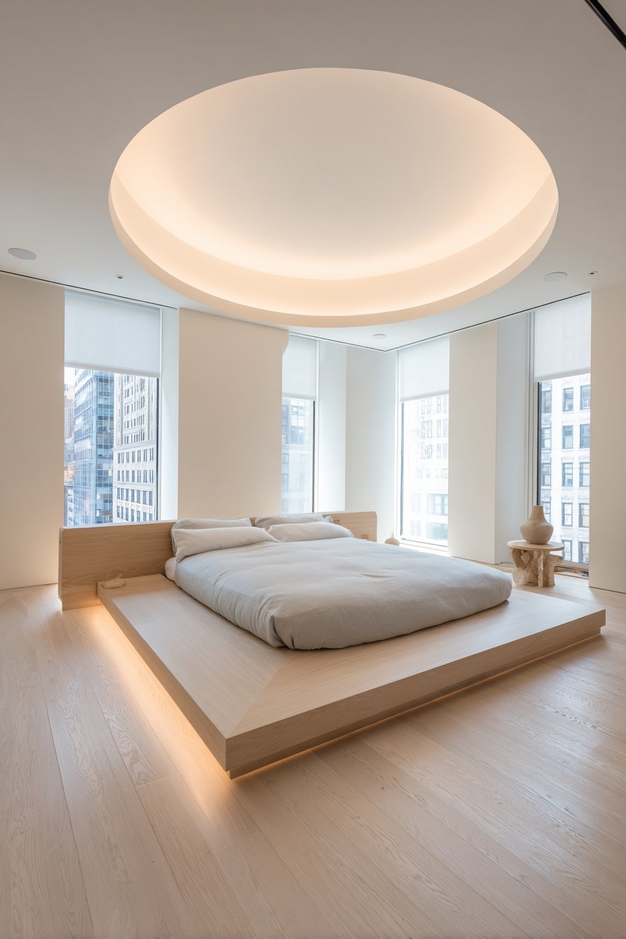 Scandinavian Minimalist Circle