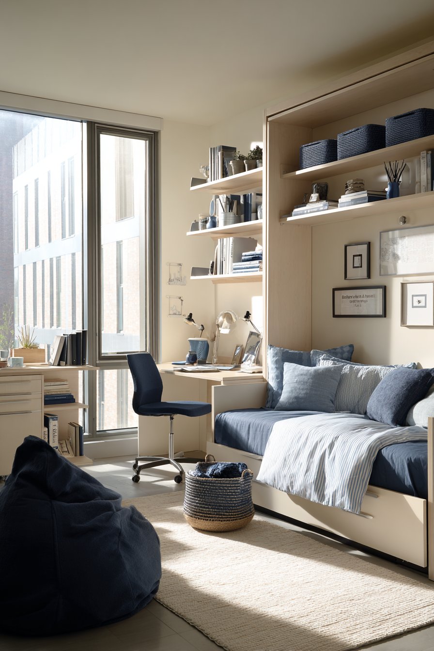 Transformable Murphy Bed Design