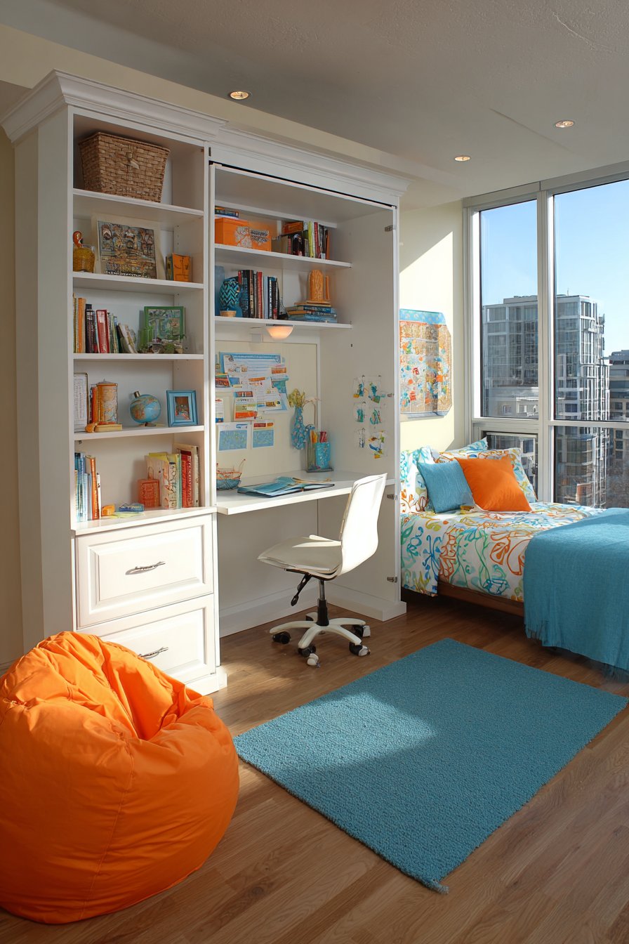 Transformable Murphy Bed Design