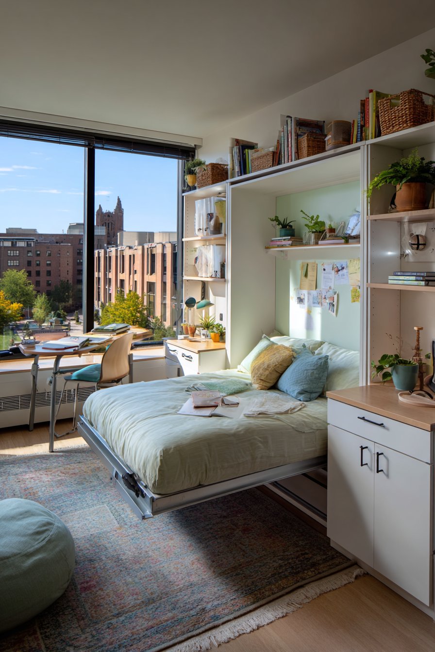 Transformable Murphy Bed Design