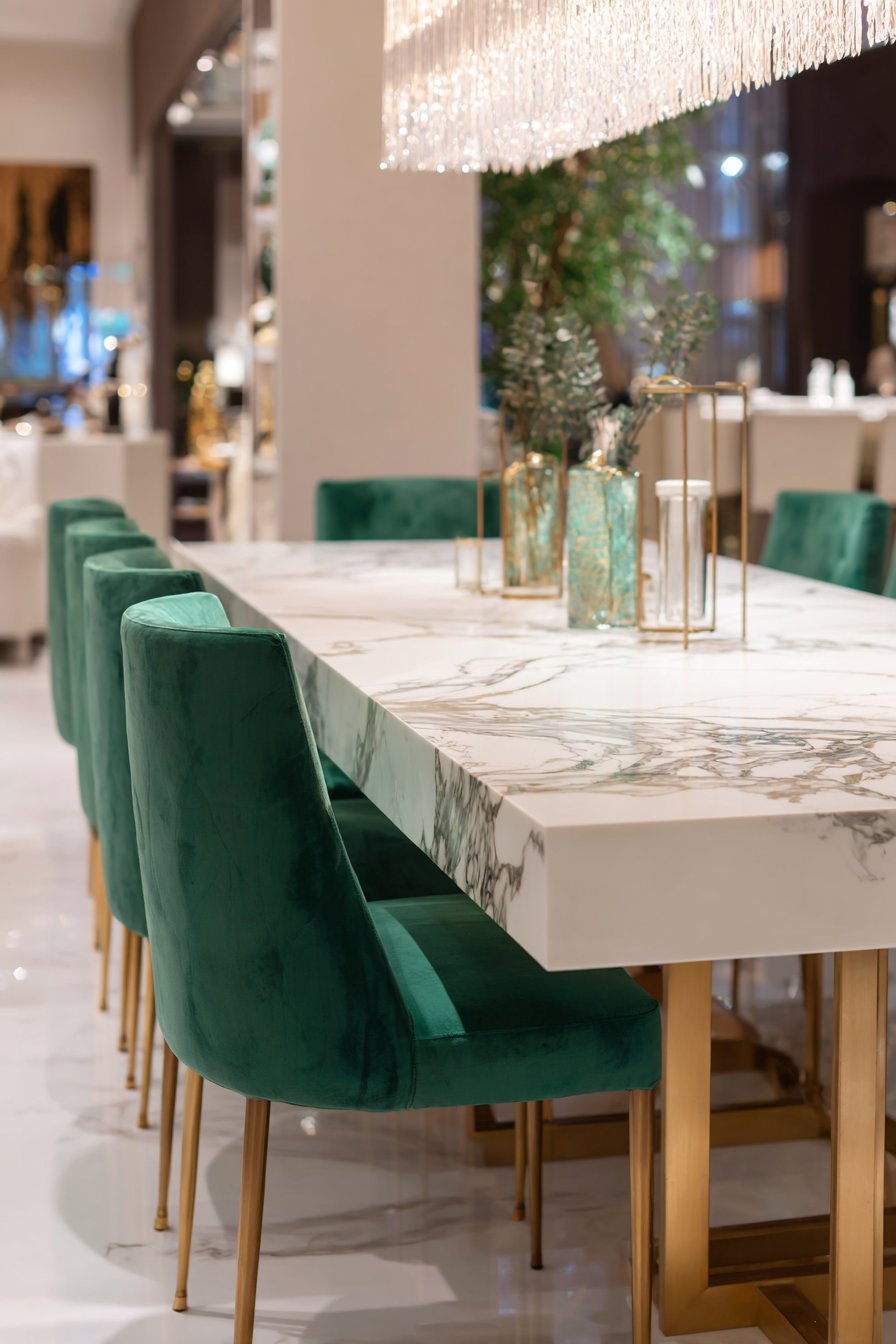 Luxurious Calacatta Marble Statement