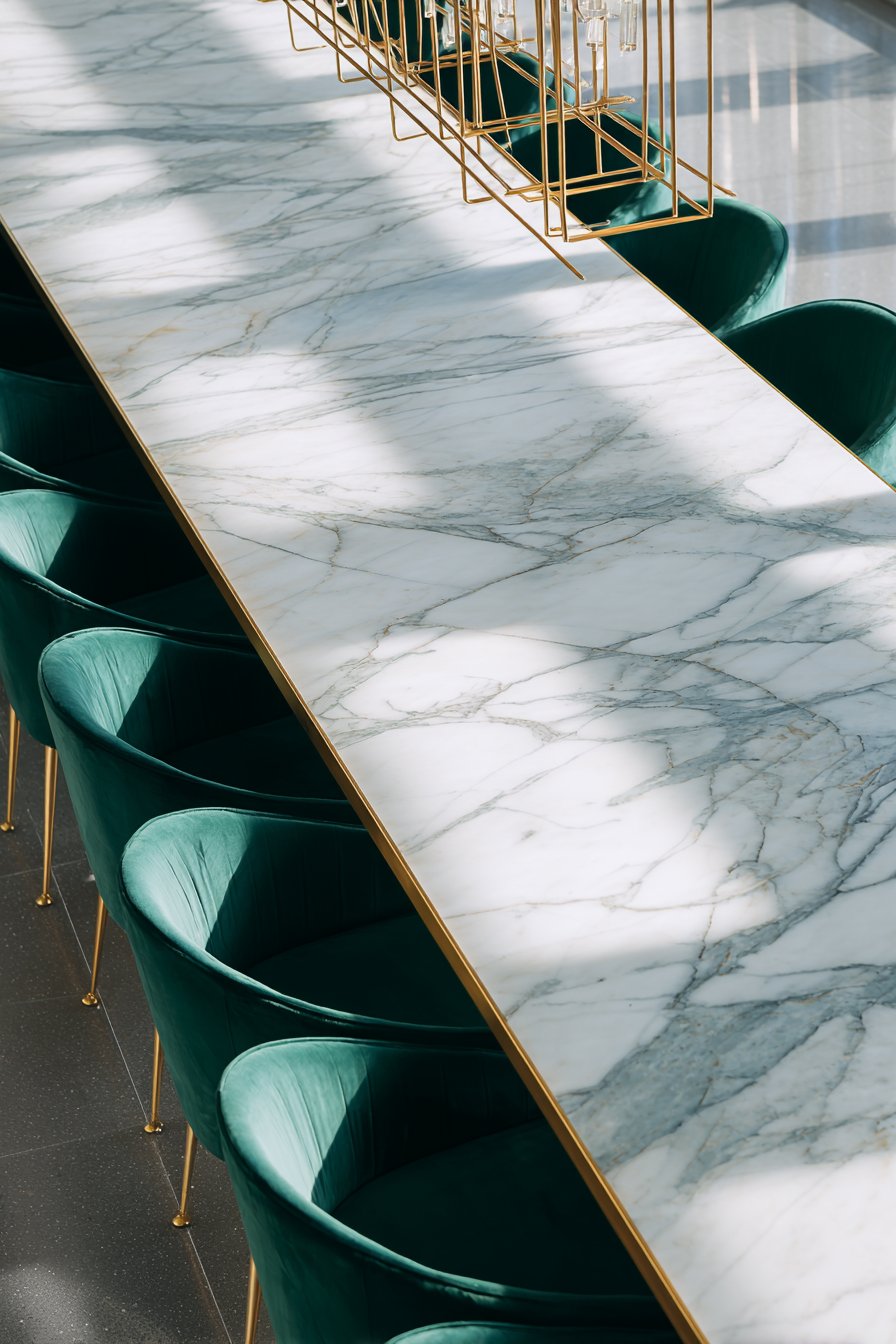 Luxurious Calacatta Marble Statement