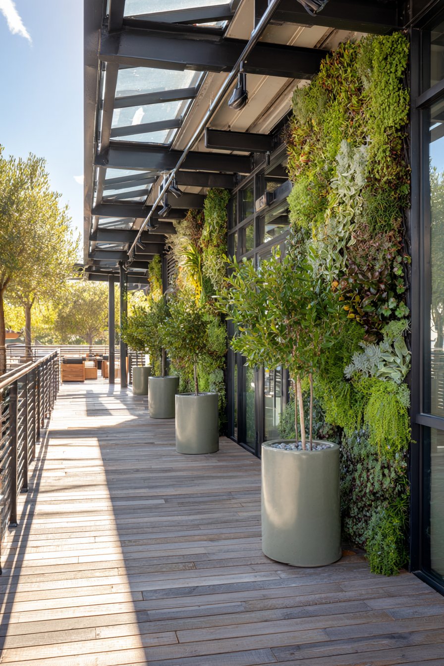 Living Green Wall Biophilic Design
