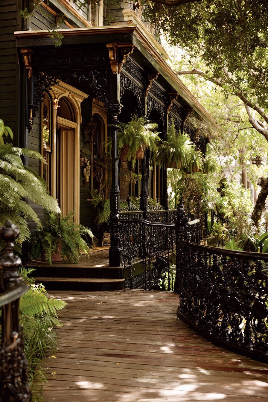 Victorian Ornate Iron Romance