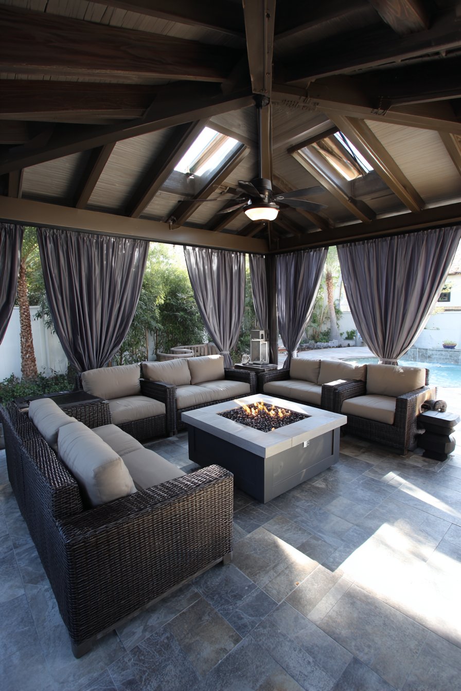 Screened Entertainment Room