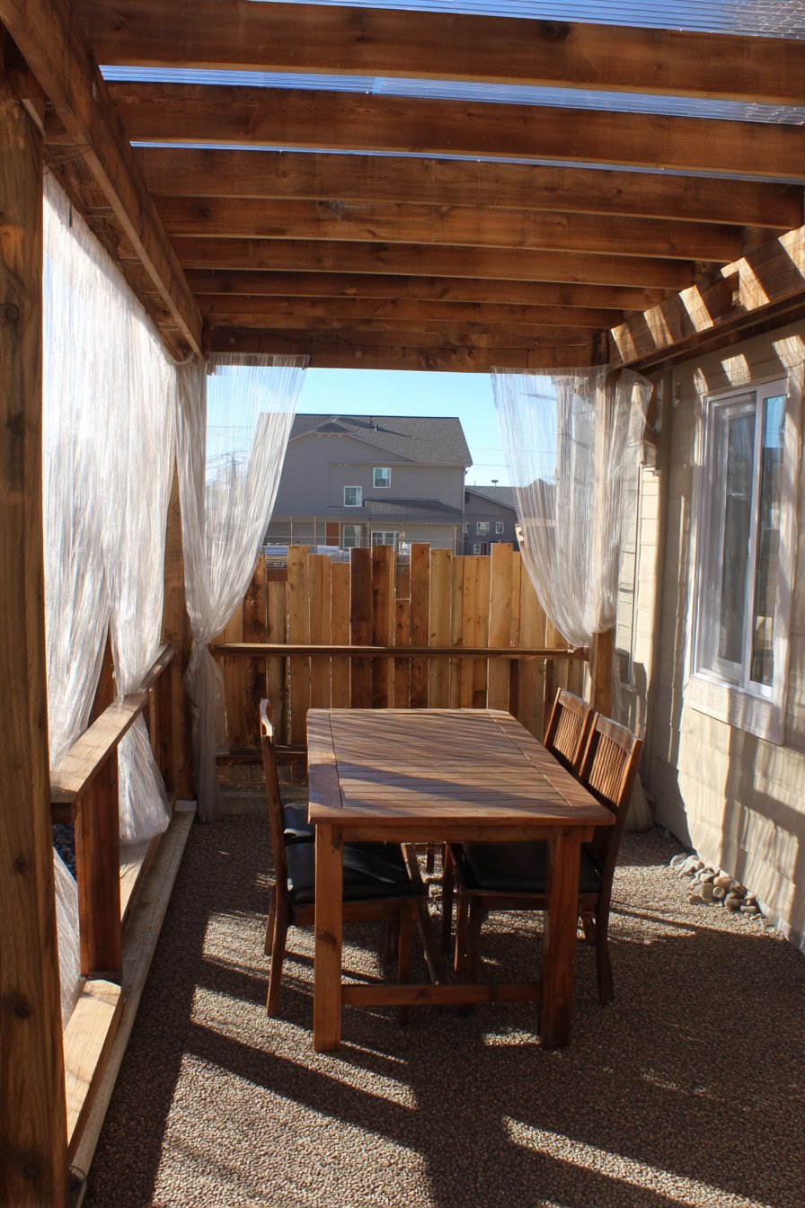 DIY Weekend Project Dimensional Lumber Pergola