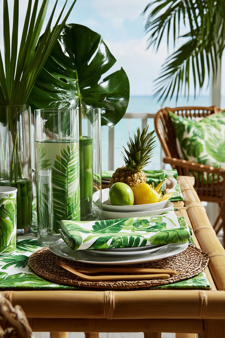 Tropical Bamboo Paradise