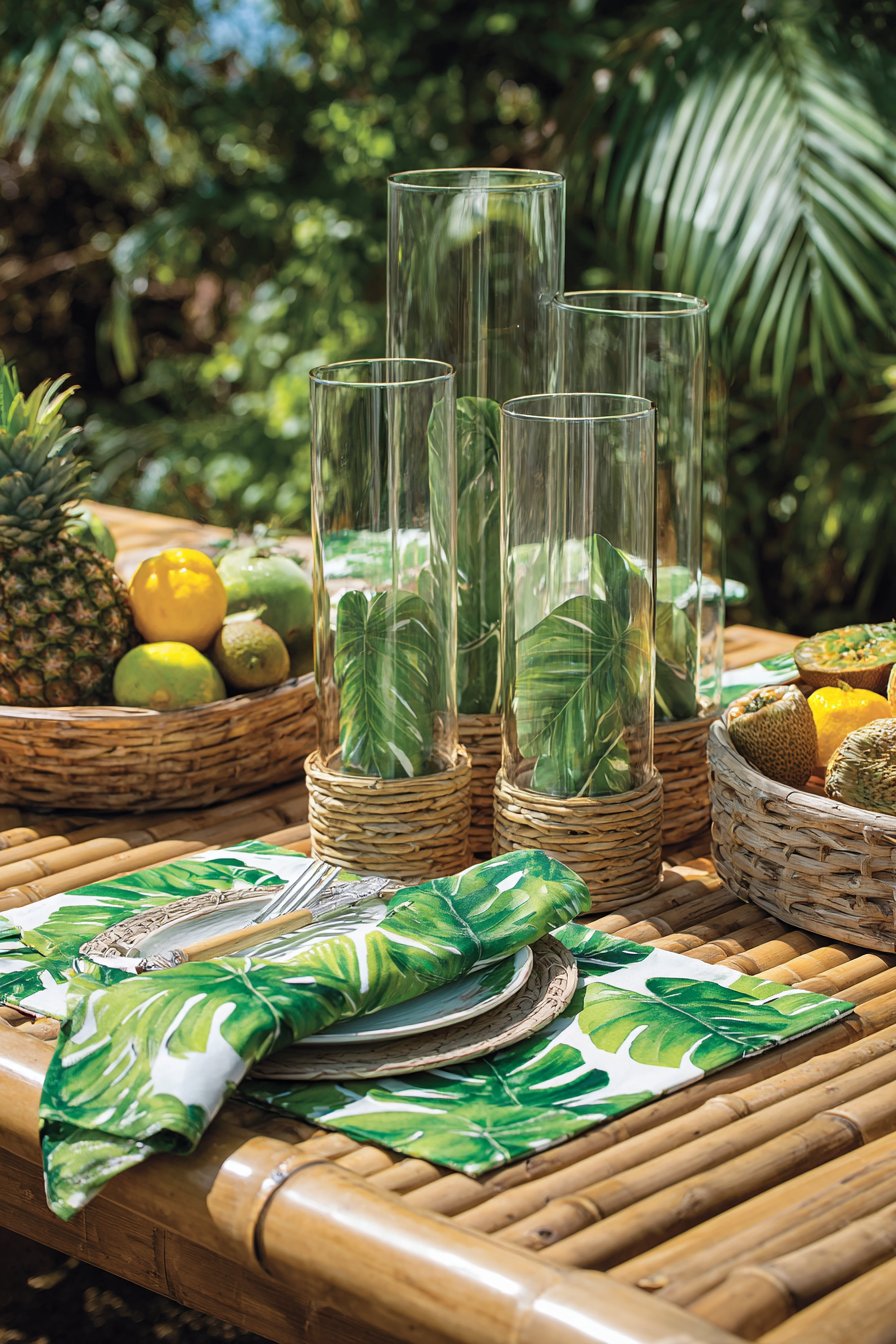 Tropical Bamboo Paradise