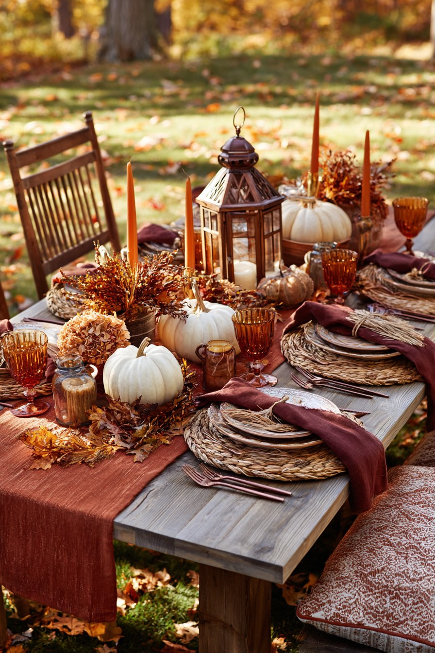 Autumn Harvest with Seasonal Abundance