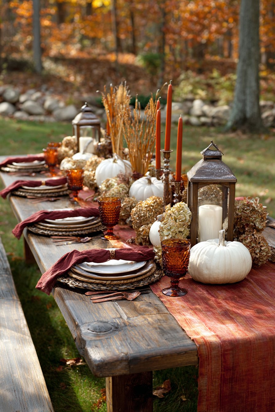 Autumn Harvest with Seasonal Abundance