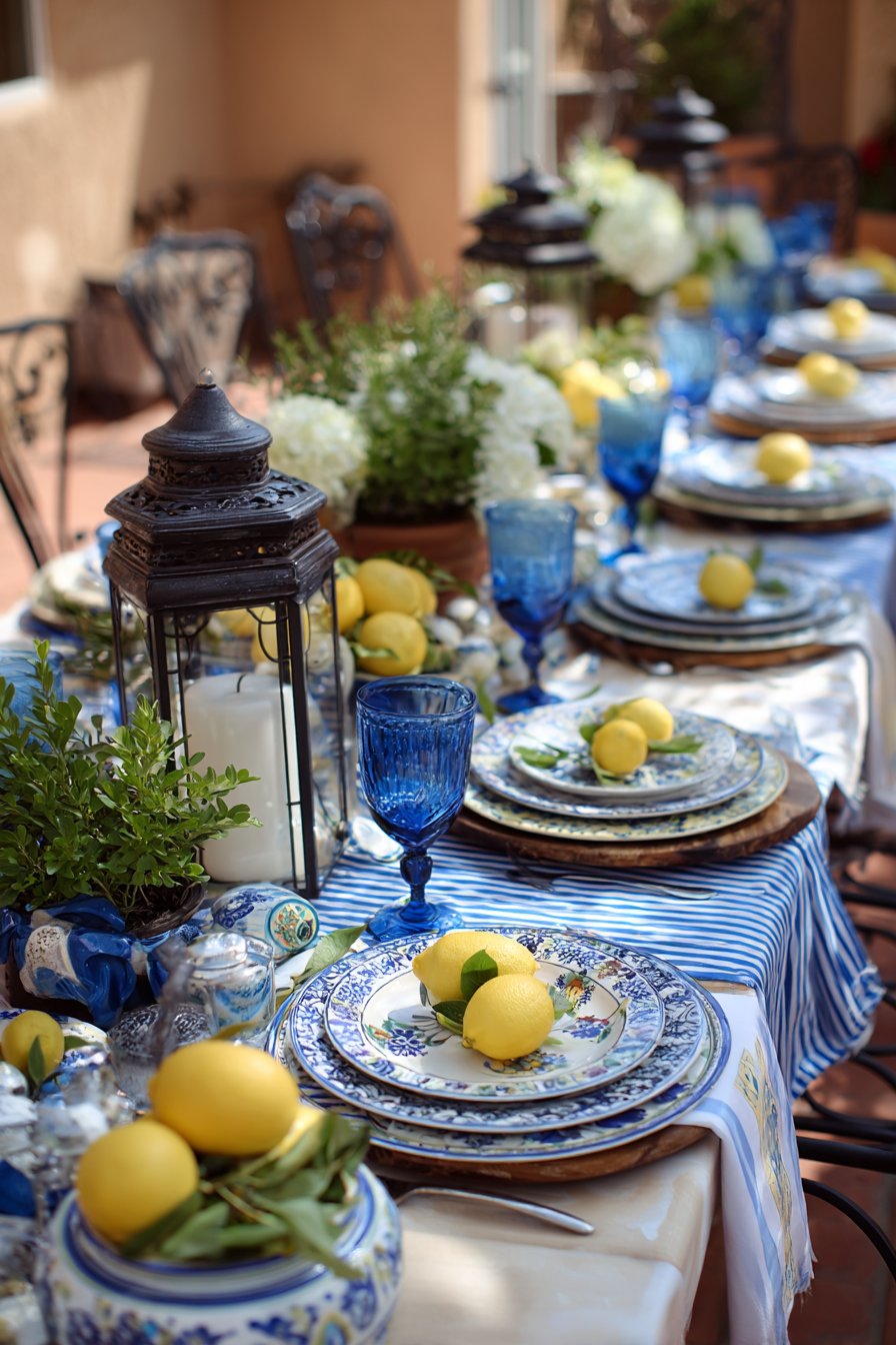 Mediterranean Terrace Dining
