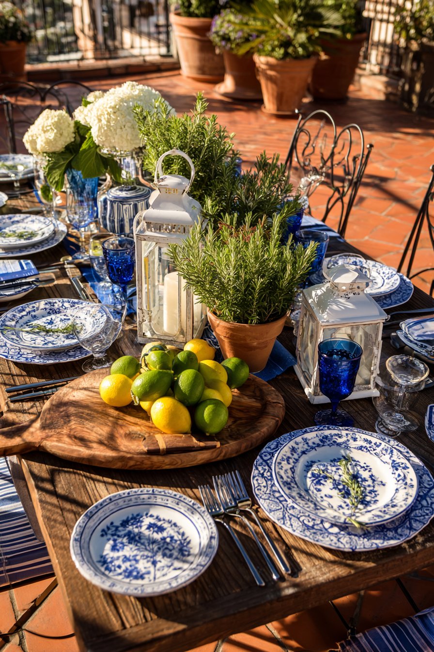 Mediterranean Terrace Dining