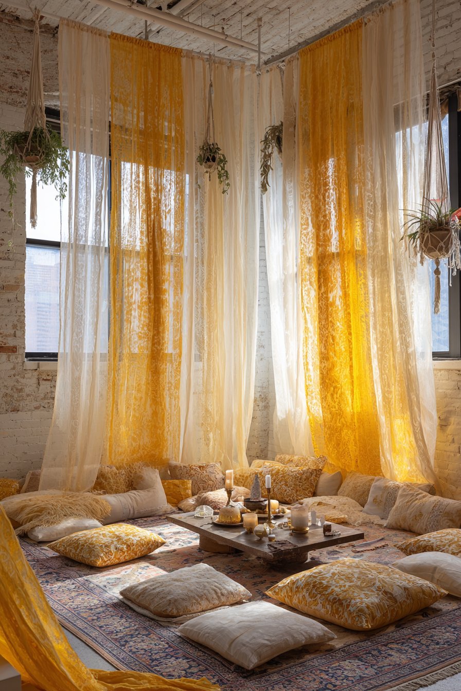 Meditation Corner Spiritual Sanctuary