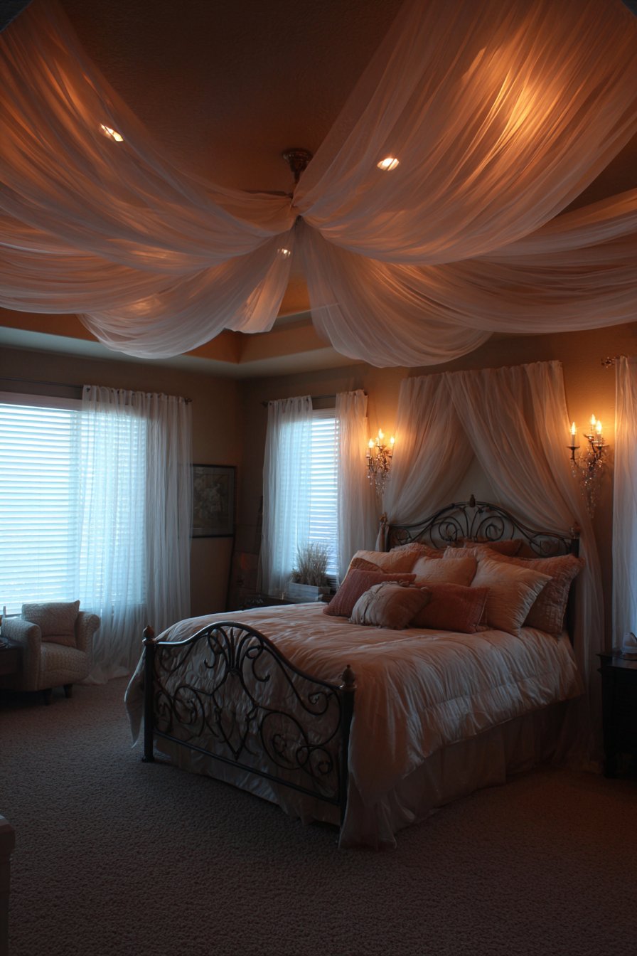Romantic Fabric Draping Softness