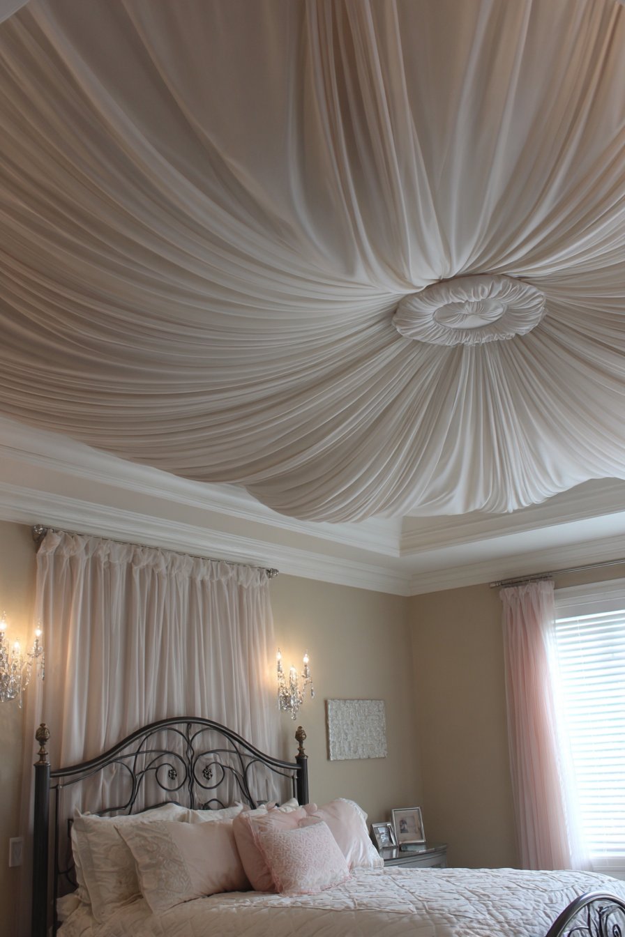 Romantic Fabric Draping Softness