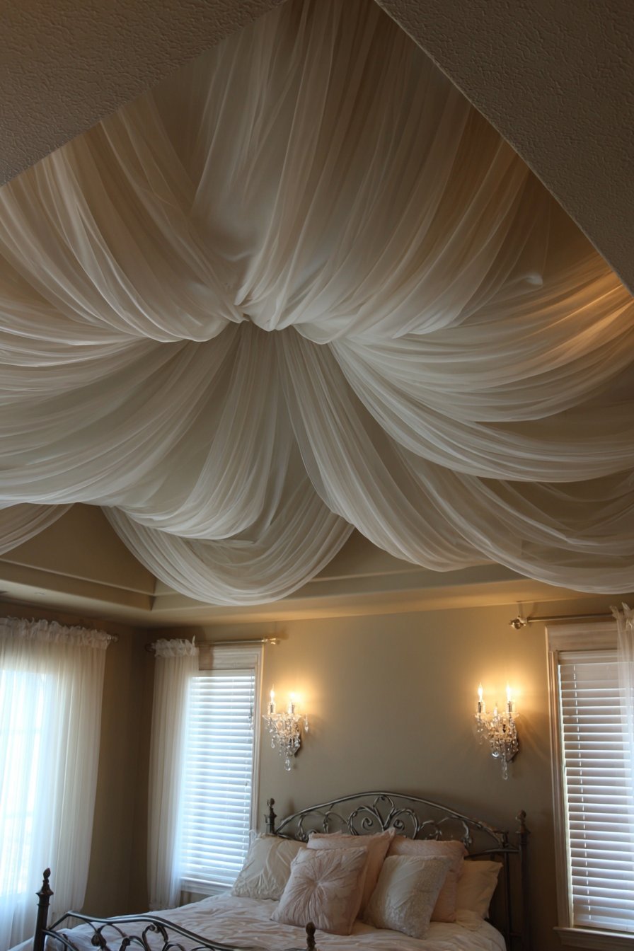 Romantic Fabric Draping Softness