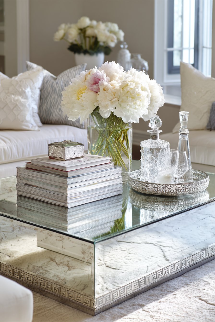 Curated Coffee Table Vignette