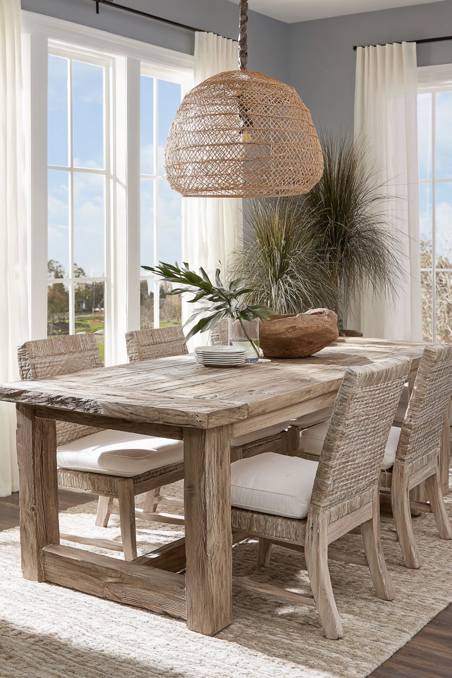 Coastal Weathered Driftwood Serenity