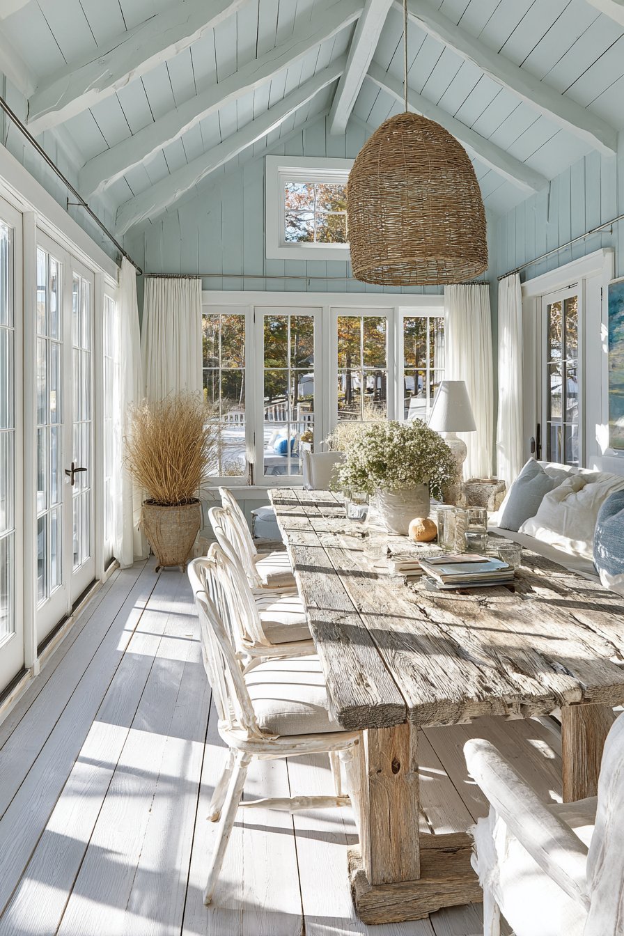 Coastal Weathered Driftwood Serenity