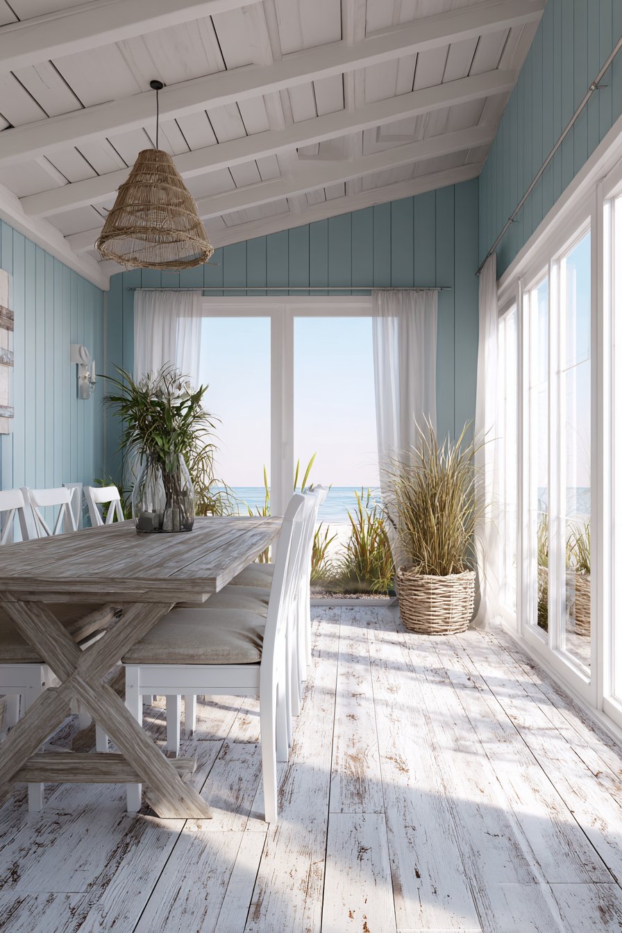 Coastal Weathered Driftwood Serenity