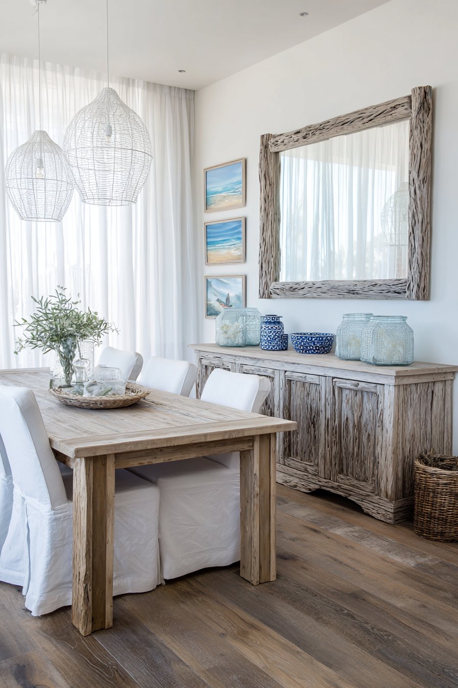 Coastal Driftwood Texture