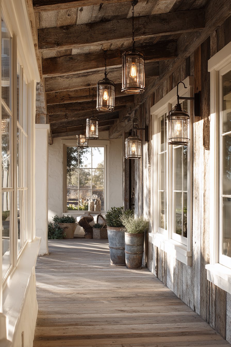 Rustic Farmhouse with Reclaimed Materials