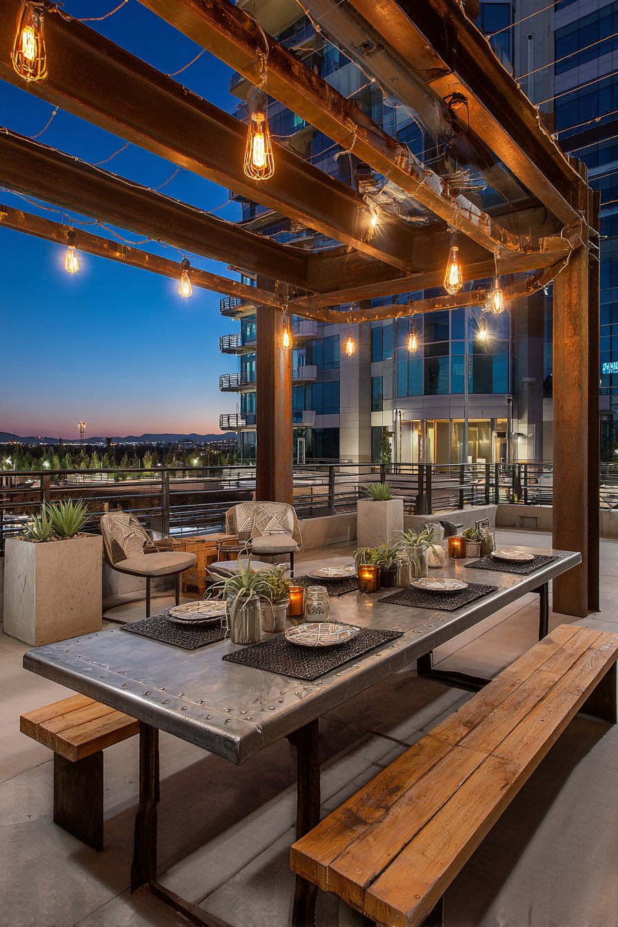 Industrial Urban Rooftop