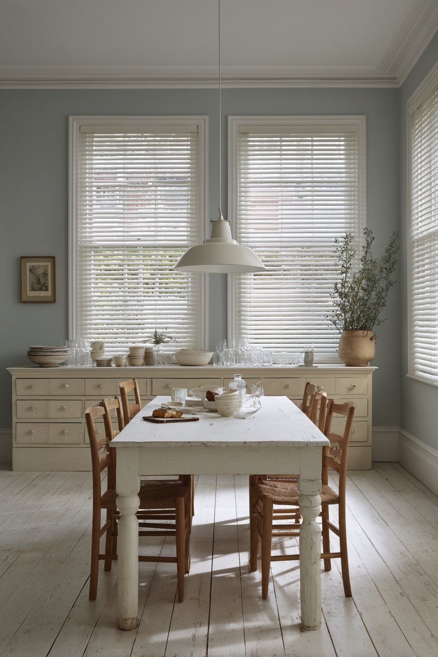 White-Painted Pine Shaker Simplicity