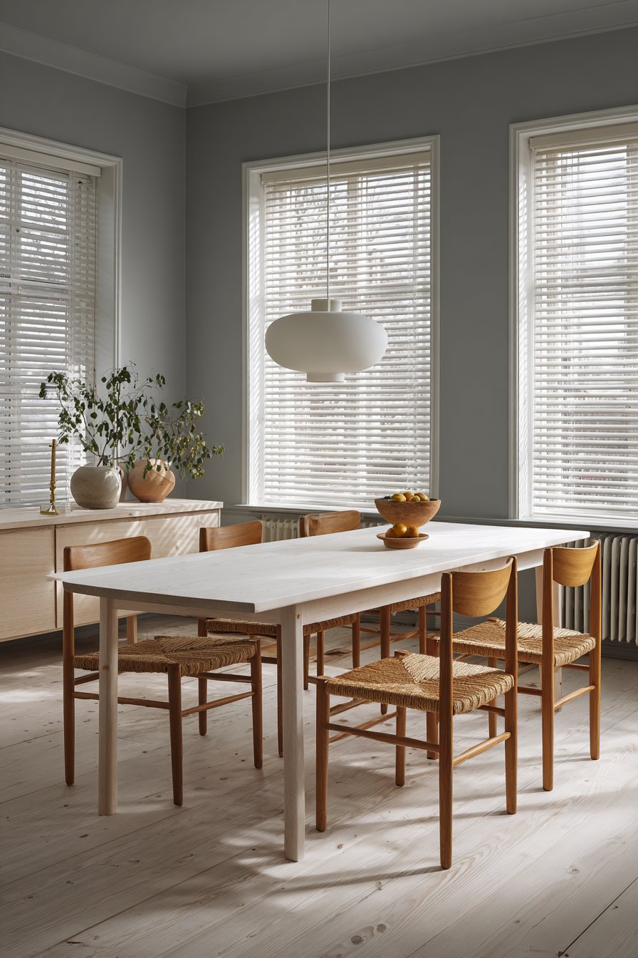 White-Painted Pine Shaker Simplicity