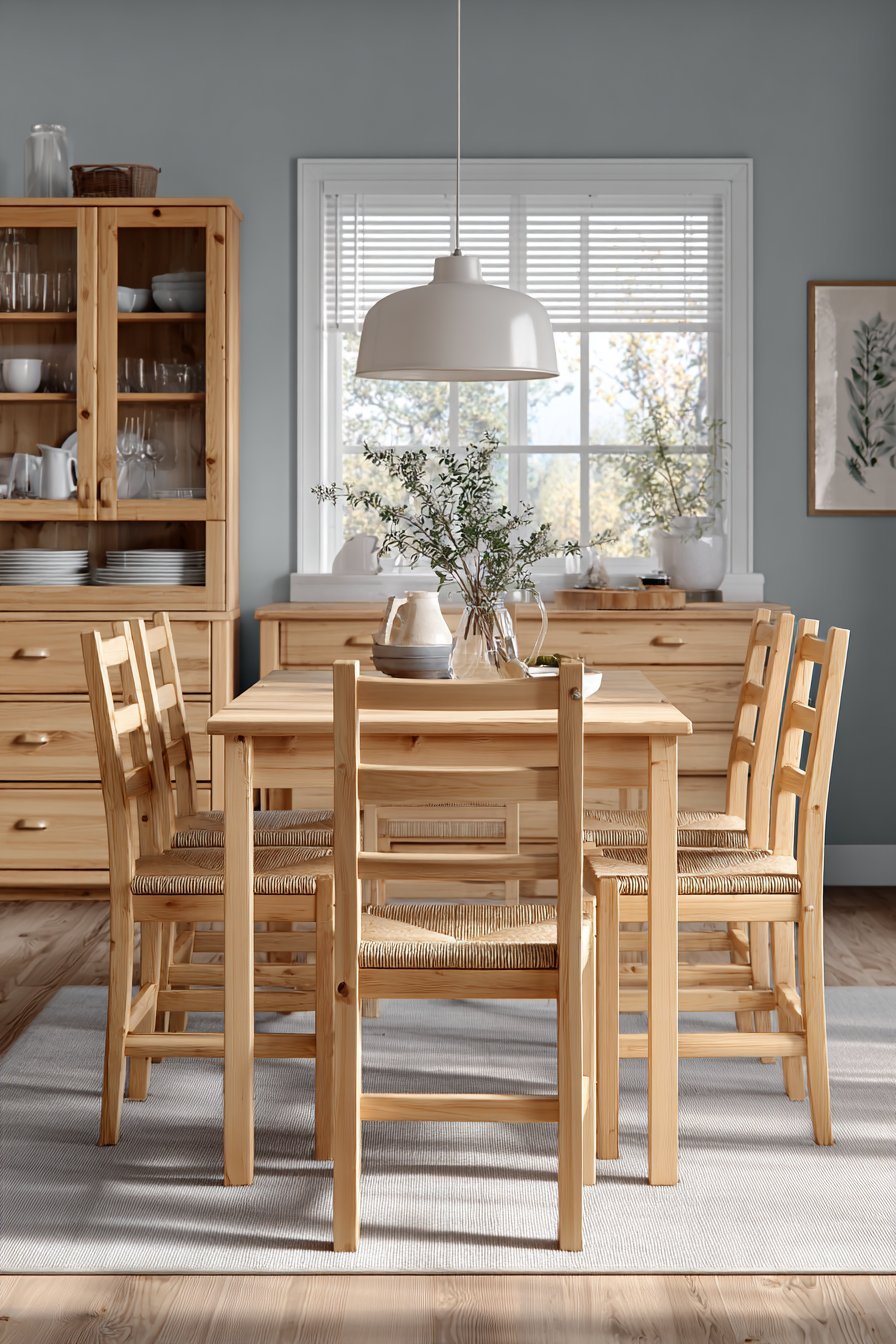 White-Painted Pine Shaker Simplicity