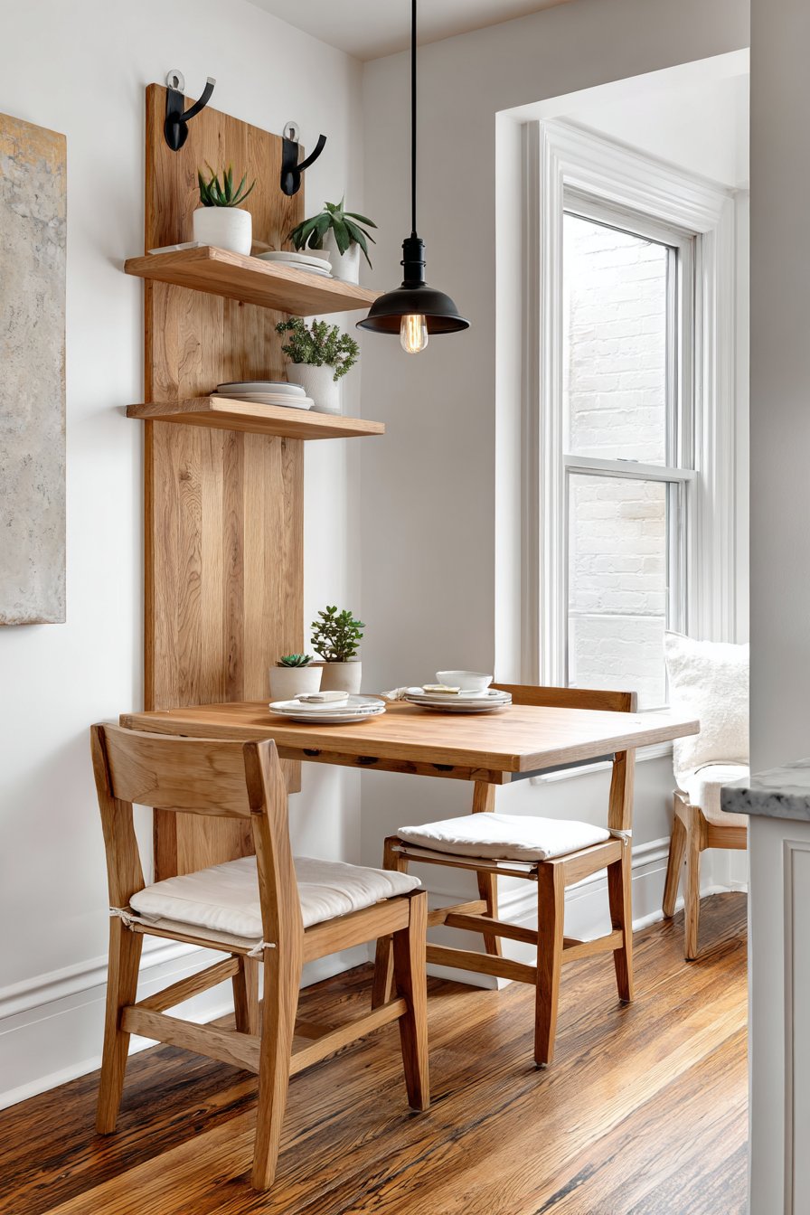 Wall-Mounted Drop-Down Space Saver