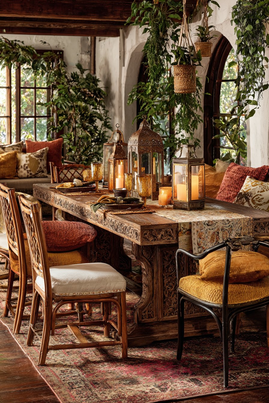 Bohemian Eclectic Layered Warmth