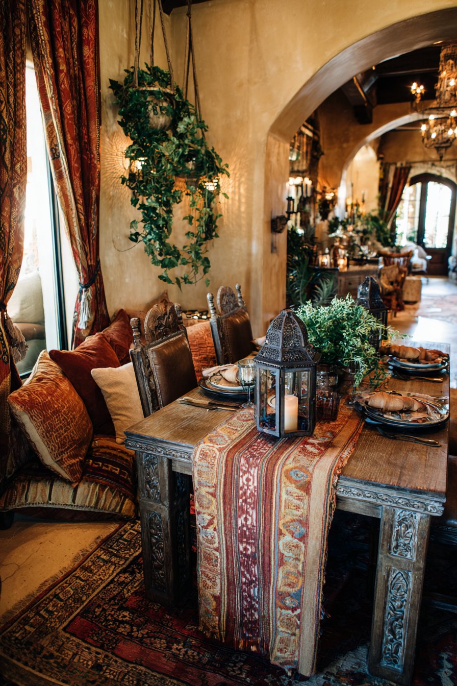 Bohemian Eclectic Layered Warmth