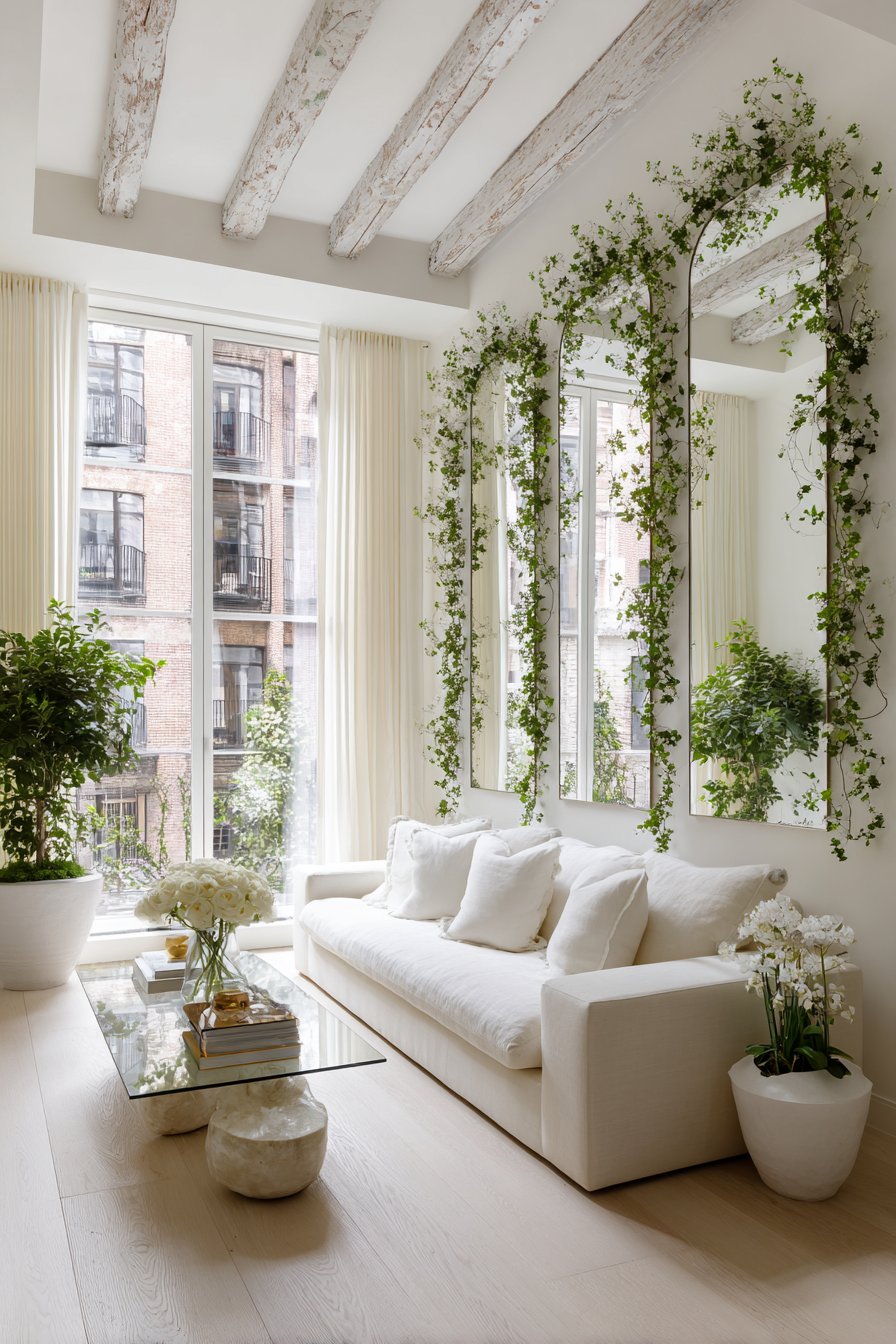 8 Tricks for Making Dark Living Rooms Feel Airy