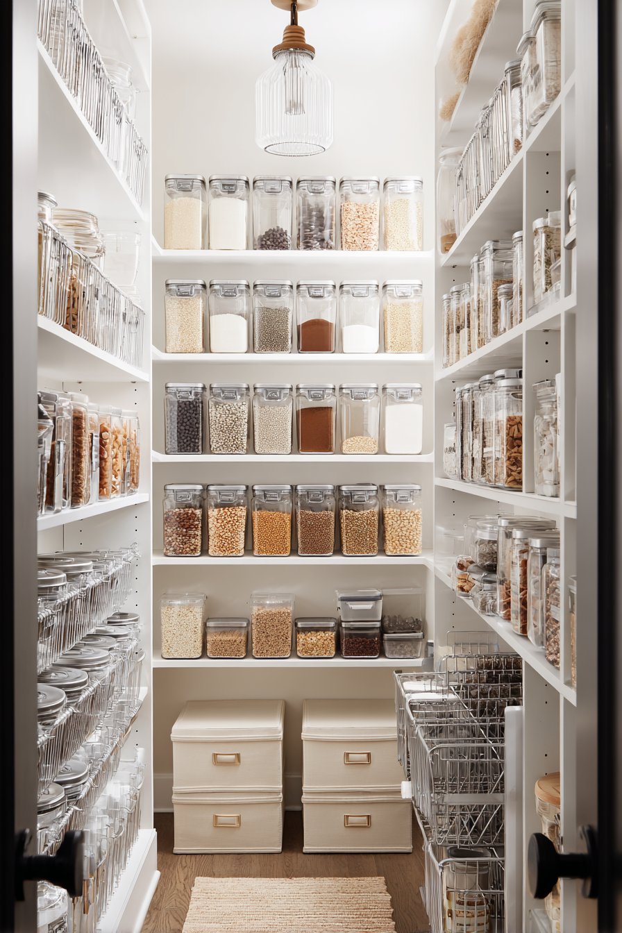 7 Clever Storage Solutions for Small Pantry Closets 