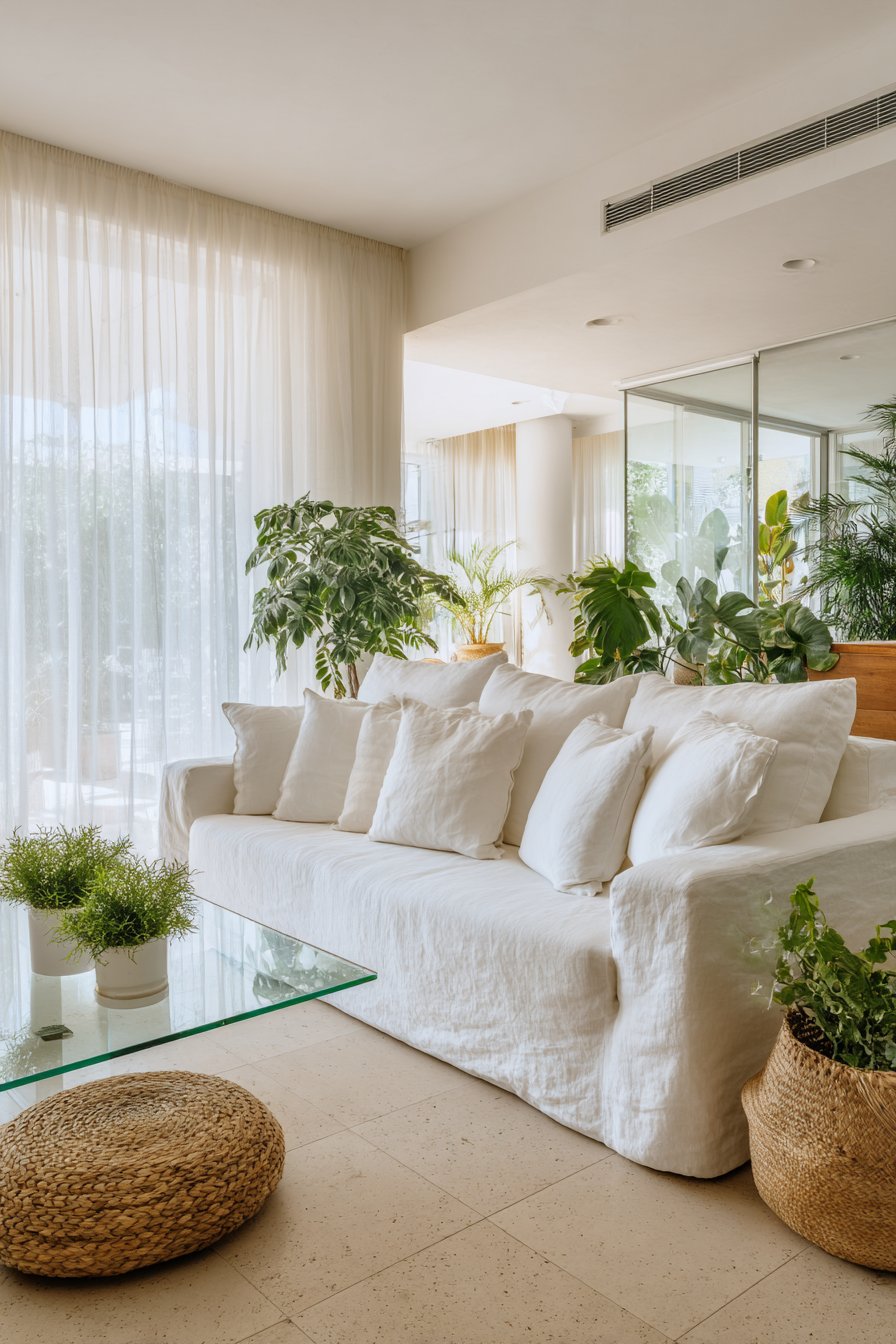 8 Tricks for Making Dark Living Rooms Feel Airy