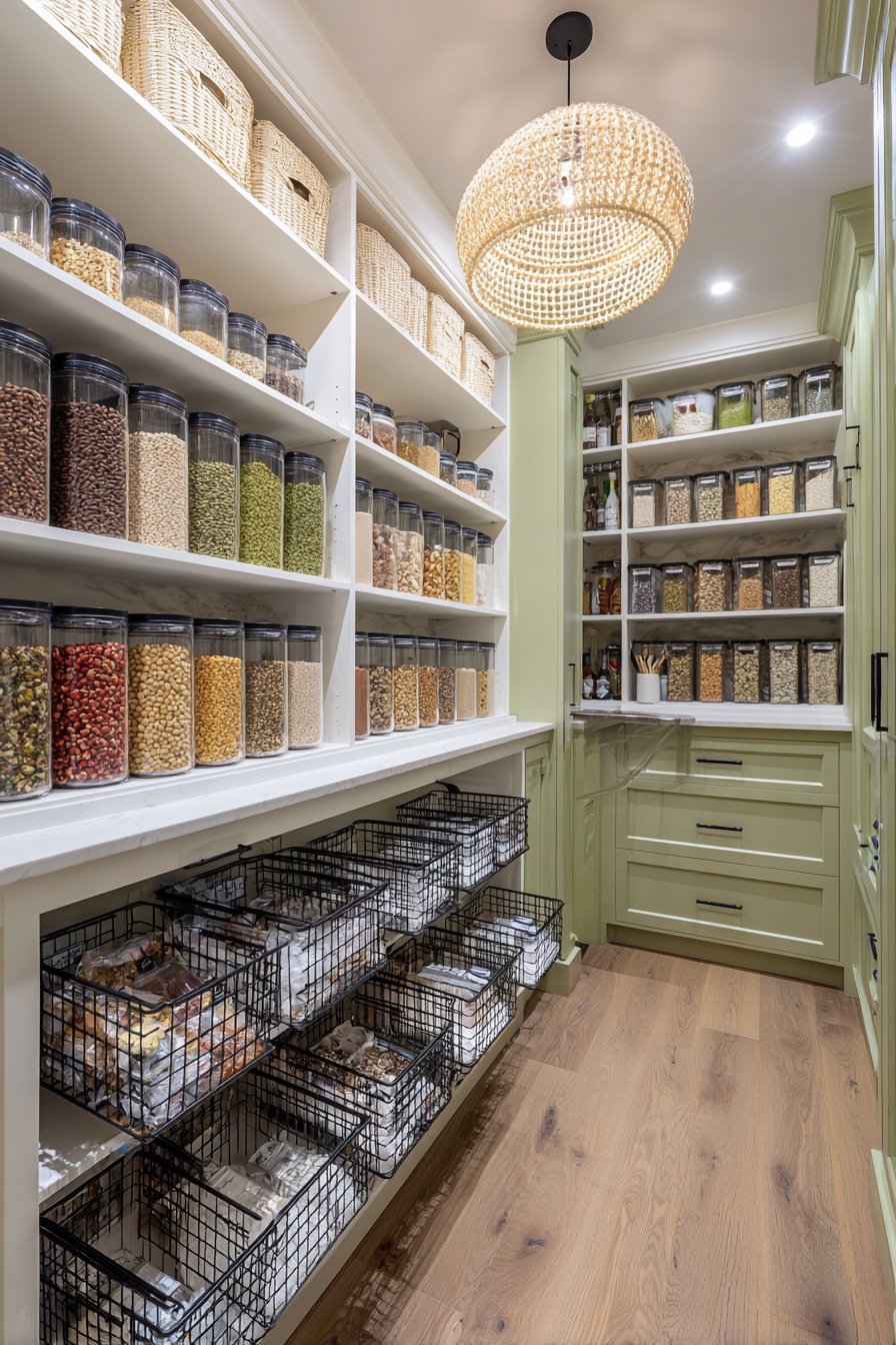 7 Clever Storage Solutions for Small Pantry Closets 