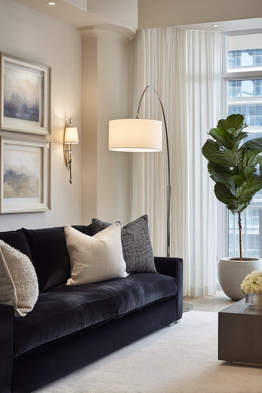 6 Tips for Styling a Black Sofa in Any Living Room