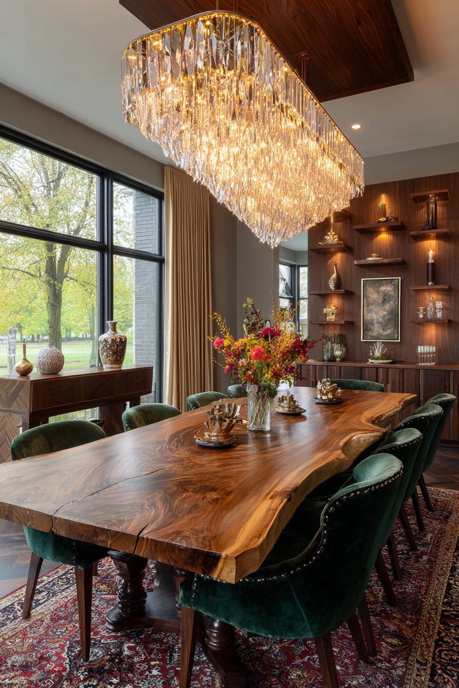 Luxury dining room decor