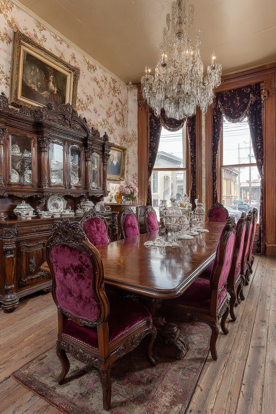 Antique dining room 