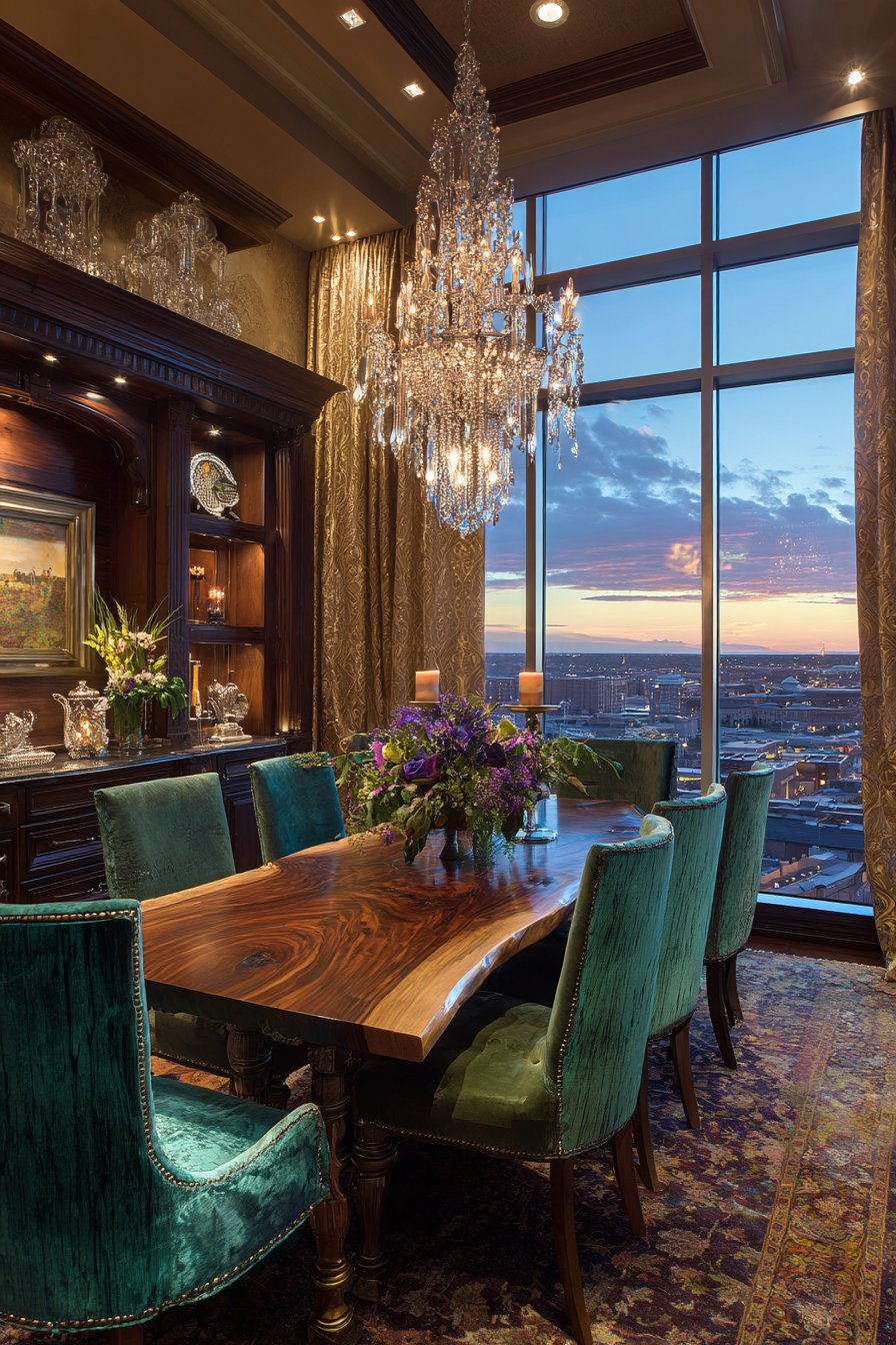 Luxury dining room decor