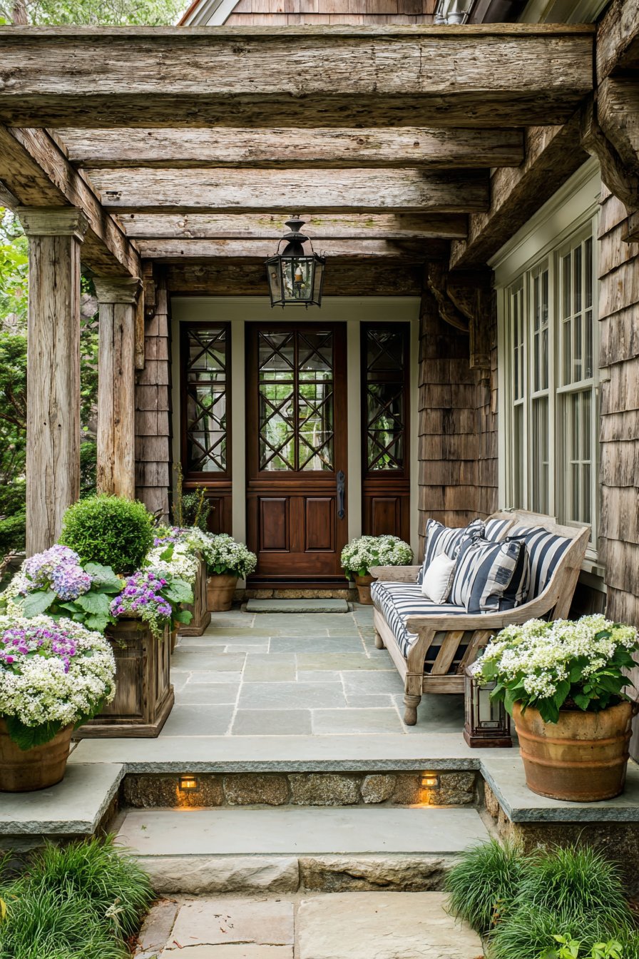 Outdoor entryway decor