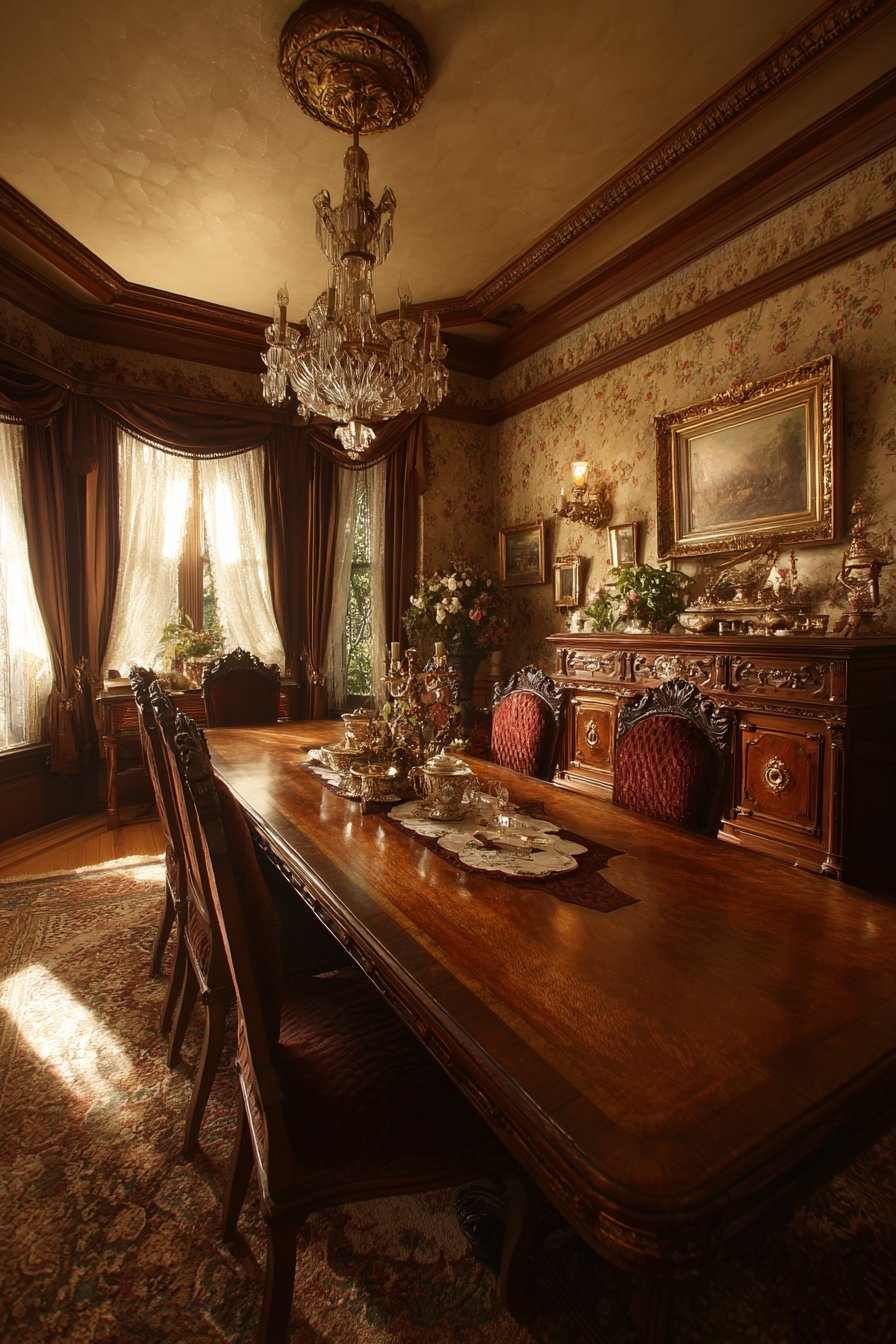 Antique dining room 