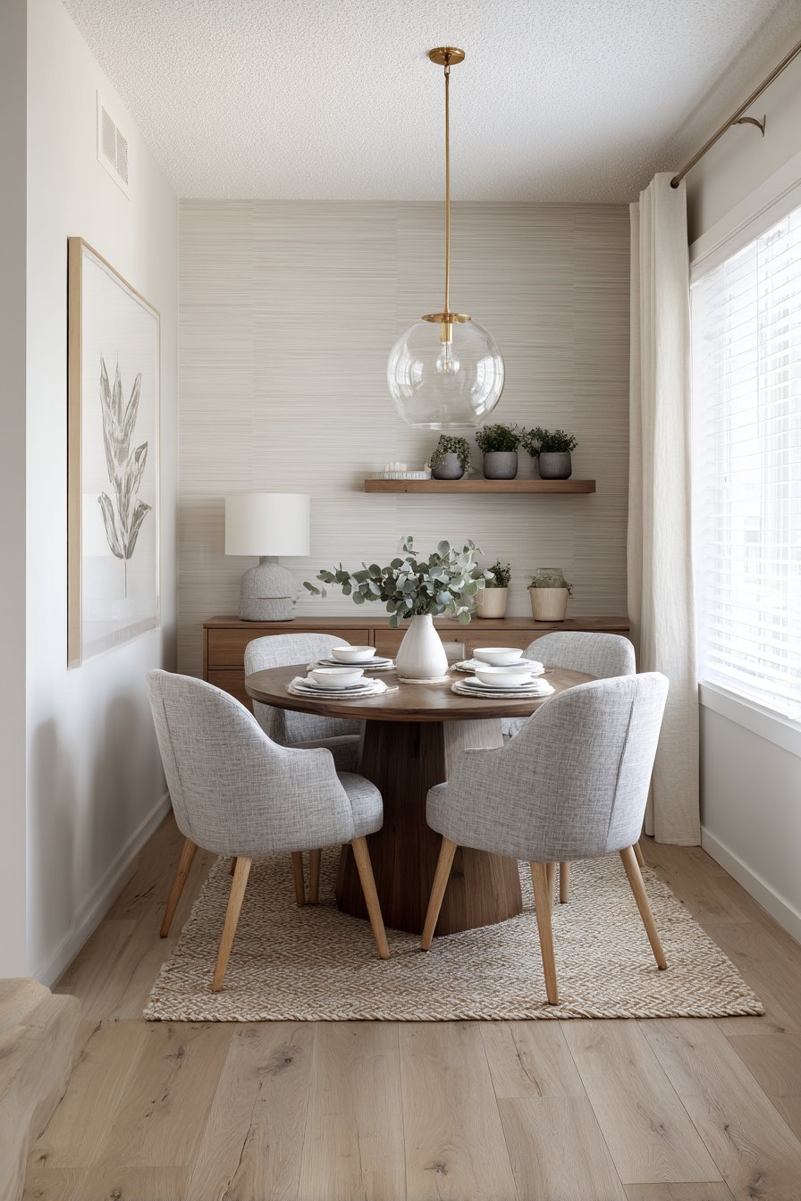 Small dining room design 