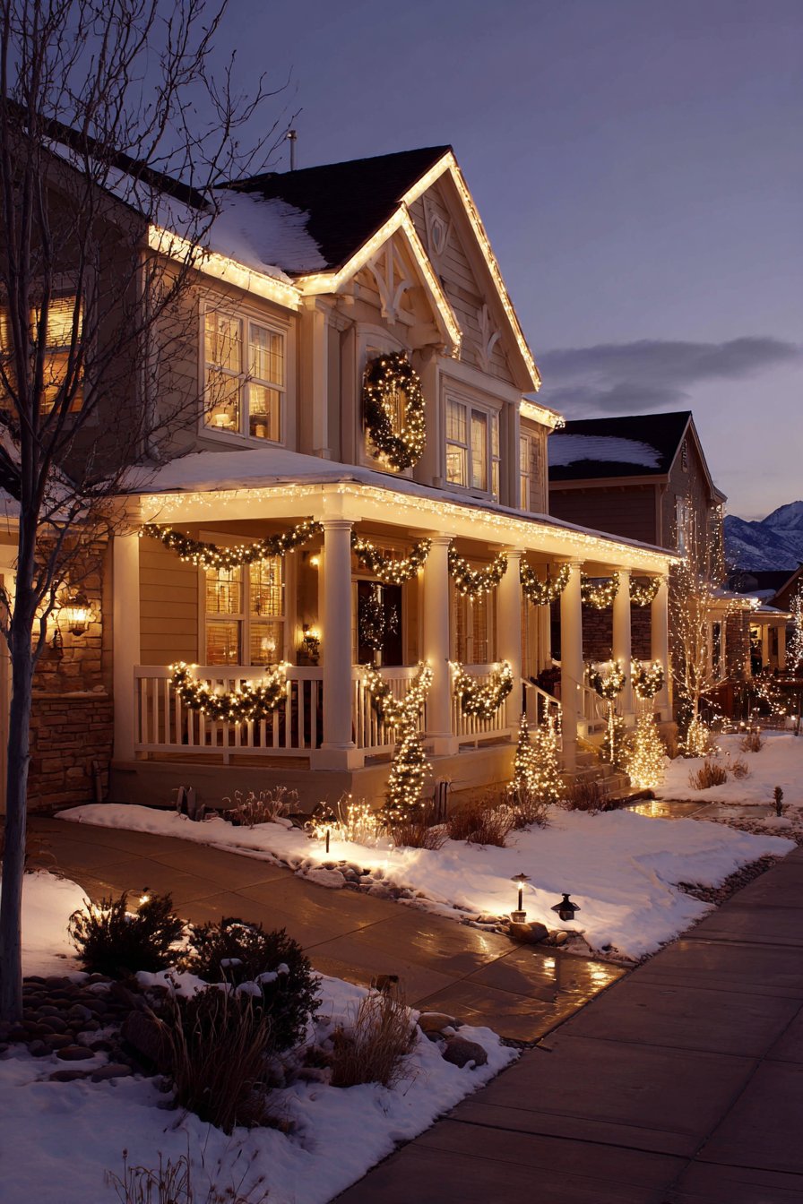 Outdoor christmas lights 