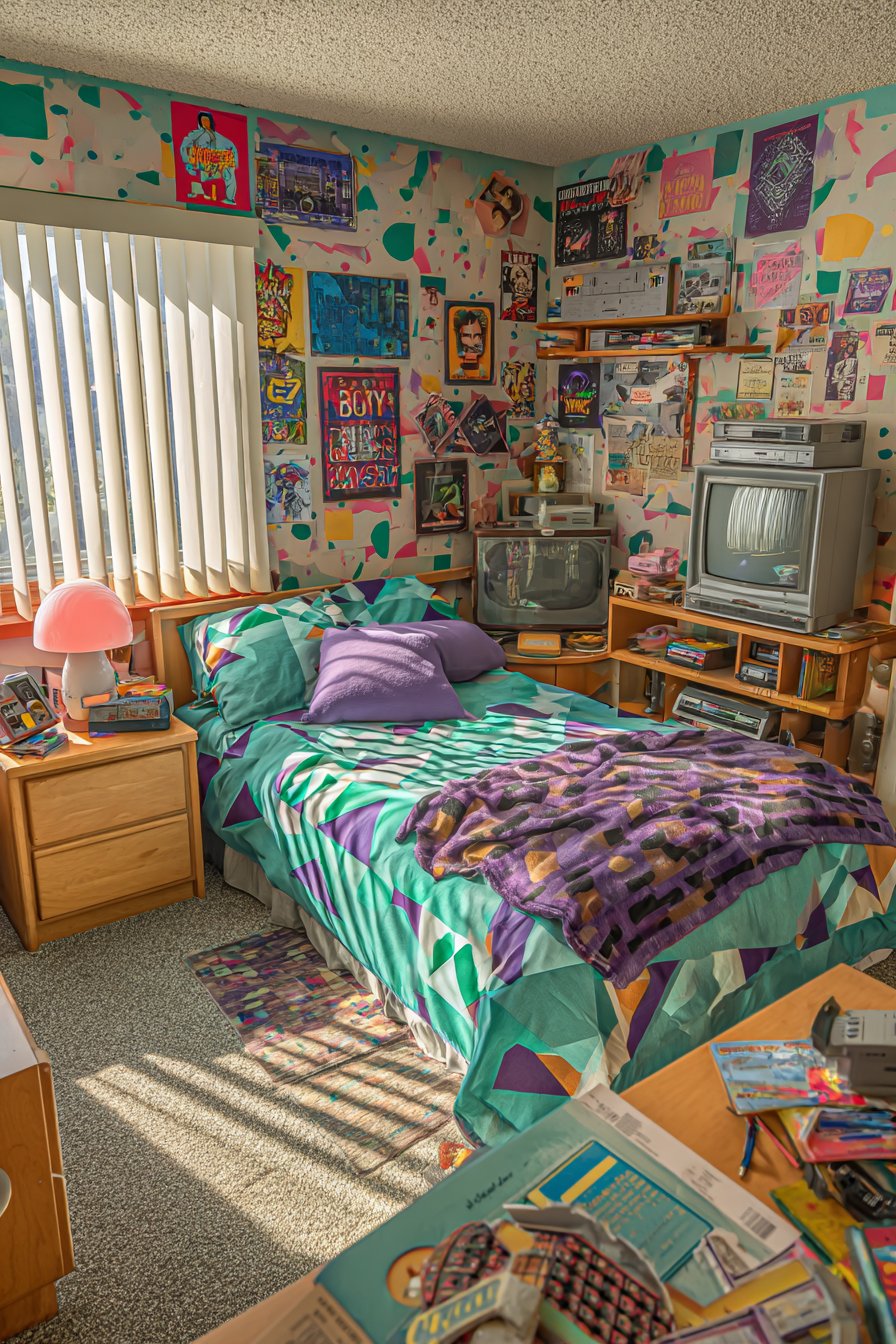 90s teen bedroom 