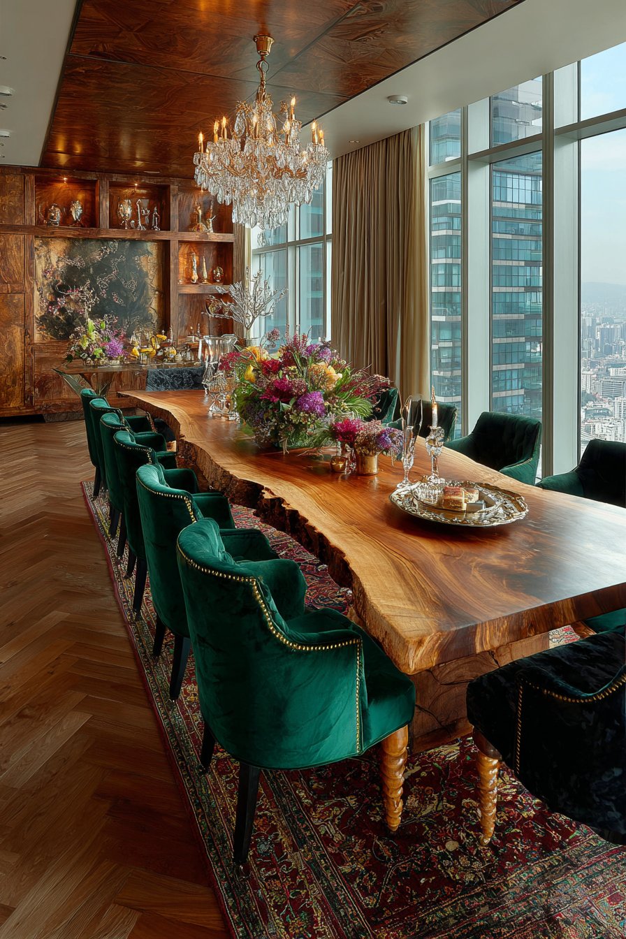 Luxury dining room decor