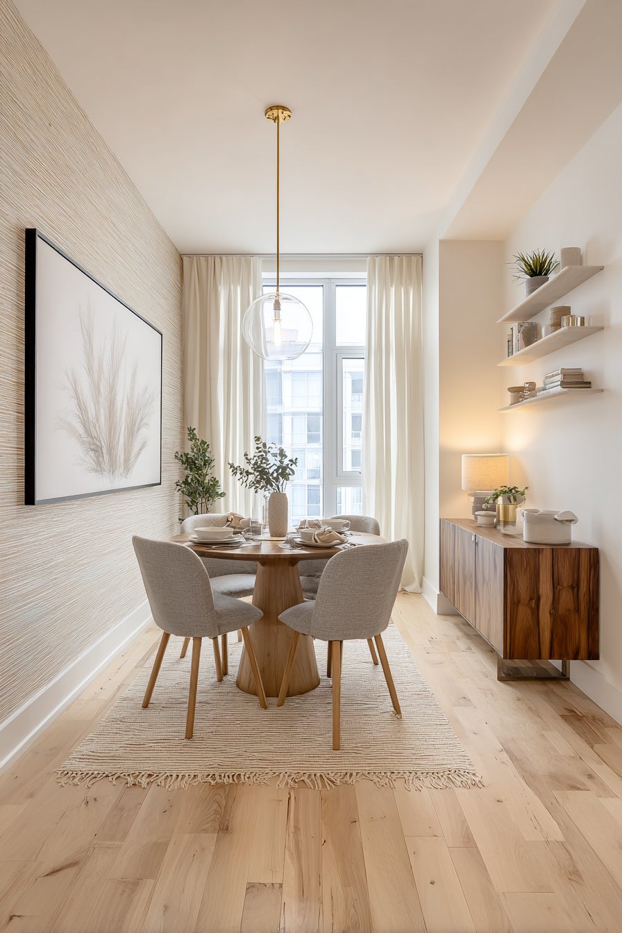 Small dining room design 