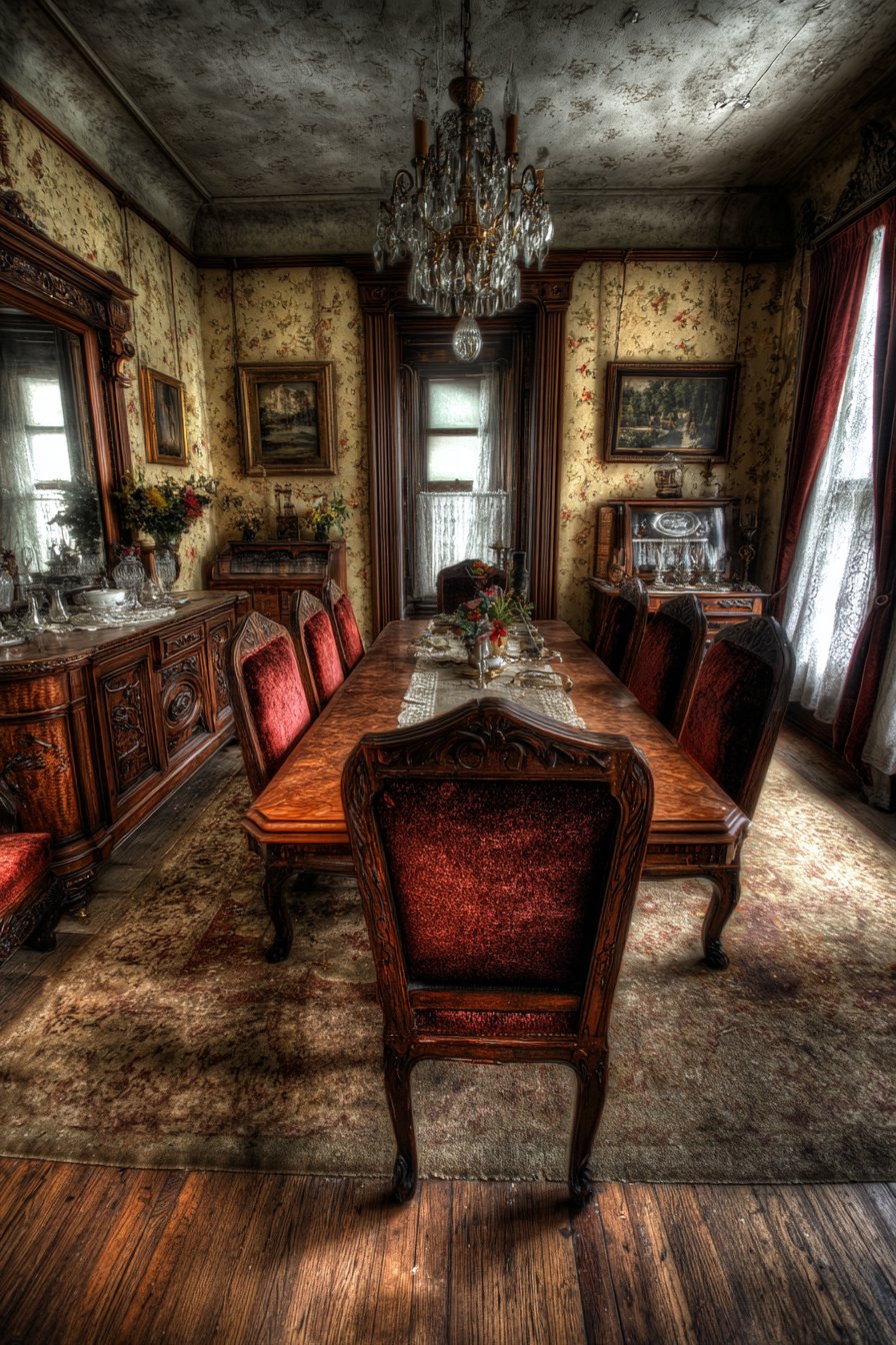 Antique dining room 