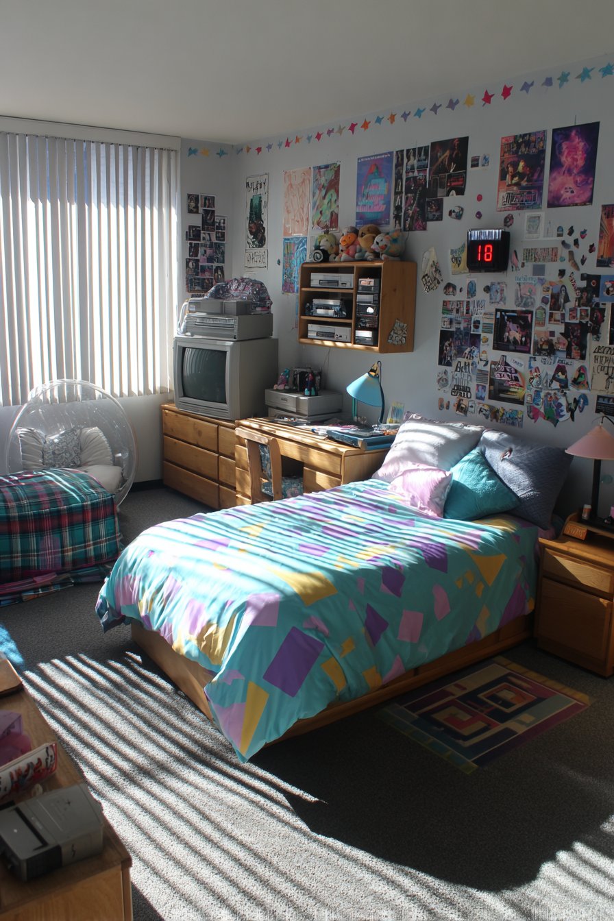 90s teen bedroom 